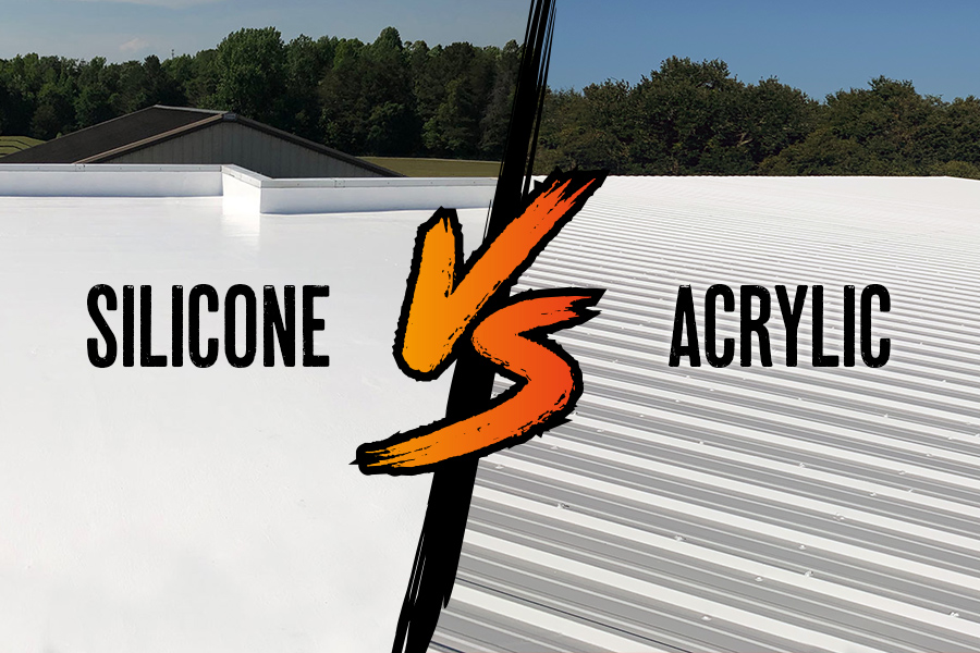 Silicone Vs Acrylic Roof Coatings | Which One Is Better?